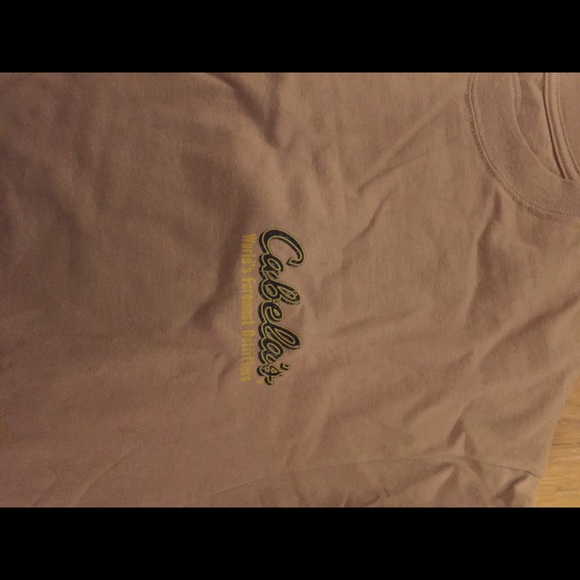 NWOTs CABELA'S S/S deer shirt MED - Picture 2 of 5